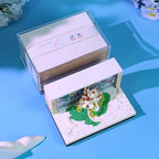 3D Calendar 2027, Unique 3D Memo Pad Tear Away Time Piece Calendar, Fun DIY Paper Carving Art 3D Desk Calendar Notepad Gift for Christmas, New Year (Sky City) - Image 7