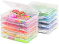 IRIS USA Photo Storage Cases |Made in USA| Fits 5"x7", (10-Pack) - Clear by IRISUSA