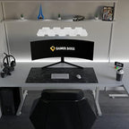 Gamer Boss - Gaming Mouse Pad - 48 x 24 Inches - 4mm Thick with Stitched Edges, Non-Slip Rubber Base, Premium Cloth Mousepad, Desk Mat for Laptop, Keyboard, Computer & PC (Mega, Topographic) - Image 3