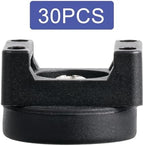 Yookeer 30 Pcs Magnetic Zip Tie Mount Cable Clips Black, 22 mm - Image 5