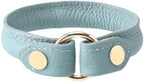 Top-Grain Leather Handbag Hanger, Foldable Purse Hook, BlueGray - Image 3