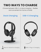 Avantree Aria Aura T – Auracast & Bluetooth Headphones for TV & Public - Image 4