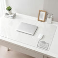 Clear Writing Desk Pad 10x70.9in, 1mm Clear Plastic Desk Mat by ACFBGFV