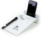 Three by Three Seattle 5.5 x 9 Inch to.do Dry Erase Board with Marker for Memos, Lists, and More in Office, Home, Classroom, and Event Spaces (2 Pack, White) - Image 3