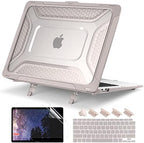 Batianda HexArmor Case for MacBook Air 13 Inch 2018-2020,Rock Grey by Batianda