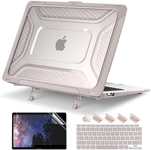 Batianda HexArmor Case for MacBook Air 13 Inch 2018-2020,Rock Grey by Batianda
