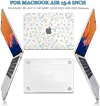 Glitter Floral Design Case for 2022-2026 MacBook Air 13" M5/M4/M3/M2 - Image 4