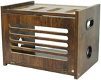 Wooden Router Box with Cable Management by HMQIANG