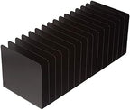 MMF Industries STEELMASTER Desk File Organizer | 15 Compartments | Scratch & Chip-Resistant Finish | Durable Steel Construction | Vertical File Organizer by MMF+Industries