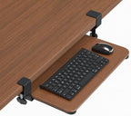 BONTEC Under Desk Keyboard Tray, Pull-Out Keyboard & Mouse Platform by BONTEC