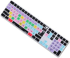 XSKN Final Cut Pro EU US Common Version Silicone Keyboard Cover Skin for 2020-2023 Apple Magic Keyboard with Touch ID and Numeric Keypad A2520 (Left 3 Keys Not Suite for 2024 New One Model) - Image 4