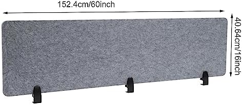Desk Divider Desk Dividers for Students, Desktop Privacy Panel 60”W x 16”H - Image 4