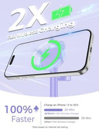 Mag-Safe Charger 3 in 1 Charging Station for iPhone AppleWatch AirPod 2Pack - Image 3