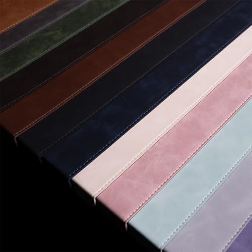 Office PU Leather Desk Pad with Stitched Edges (Reddish Brown,39.4"x16.9") - Image 4