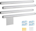 4 Pcs Restaurant Ticket Holder, Magnetic Note and Paper Holder with Aluminum Slide Check Rack, 16/18/24" Ticket Rail for Restaurant Orders, Bill Display, Kitchen, Cafes, Bars (36 Inch) by Unknown