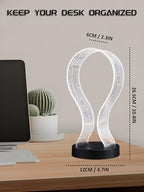 CoolGift Mart Light Up Headphone Stand, Gifts for Gamers - Image 2