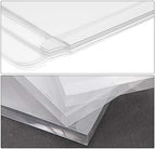 Blulu Clear Greeting Card Box Plastic Storage Organizer Bulk, 200 Packs - Image 3