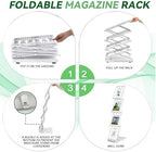 Literature Stand Rack, Standing Magazine Brochure Catalog Display Stand - Image 4