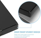 Lineco Drop Front Archival Storage Box, 11.75x17.75x1.5 in, Black, 2 Pack - Image 6