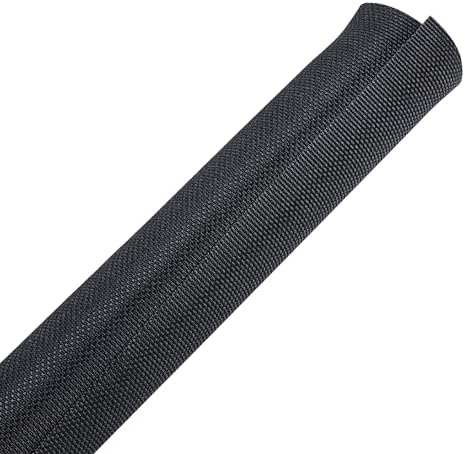 Automotive Mesh Woven Wire Sheathing Split Wire Loom 1"-16ft by Sunnarepoon
