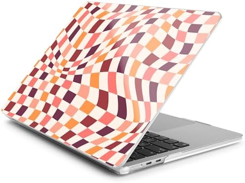 Batianda LumiArt Case for MacBook Air 13.6" M2-M5 Chip, Retro Checker - Image 4