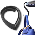 EMBRACE Purse Hook for Table, Foldable Handbag Hook Holds 22 lb, Black by Fafa