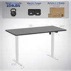 VIVO Black 60 x 30 in Standing Desk, DESK-KIT-0W6B - Image 3