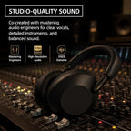 Sony WH-1000XM6 The Best Noise Canceling Wireless Headphones, HD NC Processor QN3, 12 Microphones, Adaptive NC Optimizer, Mastered by Engineers, Studio-Quality, 30-Hour Battery with Deco Guide Bundle - Image 4