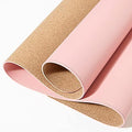 Desk Pad, Natural Cork Leather Dual Sided Desk Mat, Waterproof Desk Mat, PU Leather Mouse Pad, Non-Slip Large Mouse Pad for Office Home by Unknown