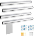 4 Pack 18 Inch Aluminum Ticket Holder for Restaurant, Slide Check Rack for Kitchen Orders, Cafe Bills, and Bar Tabs by Unknown