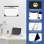 Taja 12 Pack of Desk Calendar 2026-2027, Jul 2026-Dec 2027, 17" x 12" - Image 4