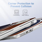 May Chen for MacBook Air 15 inch Case M5 M4 M3 M2 2026 2024-2023, Model A3448 A3241 A3114 A2941, Closes Seamlessly Hard Shell Laptop Cover with Keyboard Cover, Retro Music Machine - Image 3