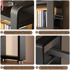 Desk Shelf - Includes a Pegboard and a Free 31-Piece Storage Accessory Set, Desk Hutch, Adjustable Hutch for Home Office Dorm (2-Tier White Frame + White Board 45.3×9.8×26") - Image 5