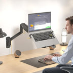 WALI Laptop Wall Mount for 17" Notebook and Up to 32" Screen - Image 7