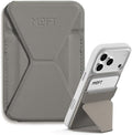 MOFT Magnetic Wallet Stand Compatible with iPhone 17/16/15/14/13/12 Series, Angle Adjustment & Magsafe Compatible MOVAS Phone Stand,Taupe by MOFT