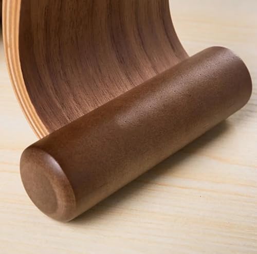 Gaming Headphone Stand Wooden Headest Hanger/Holder/Mount Omega Walnut Finish - Image 7