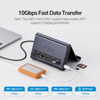 MacBook Docking Station Dual Monitor 4K@60Hz, PD100W, Audio for Home Office - Image 6