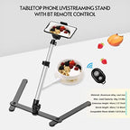 Yctze Photography Copy Stand for Smartphones with Adjustable Holder & Remote Control, Livestreaming Monopod Kit, Load 2kg - Image 3