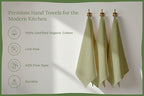 Organic Cotton Bulk Sage Green Flour Sack Kitchen Towels - 50 Pack, 100% Cotton, Lint-Free, Quick-Drying and Lightweight Kitchen Towels for Baking, Cleaning and Dish Drying (Sage Green) - Image 2