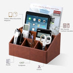 Desk Organizer Caddy Nightstand Organizer Desk Caddy Remote Holder - Image 3