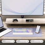 RK ROYAL KLUDGE RK96 RGB Wireless Mechanical Gaming Keyboard w/Wrist Rest - Image 3
