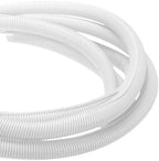 DMiotech 20ft Wire Loom Split Tubing 1 1/4 Inch(31.8mm) ID White by DMiotech