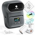 Phomemo M110 Label Maker with 3 Tapes, Portable Thermal Printer, Gray by Phomemo