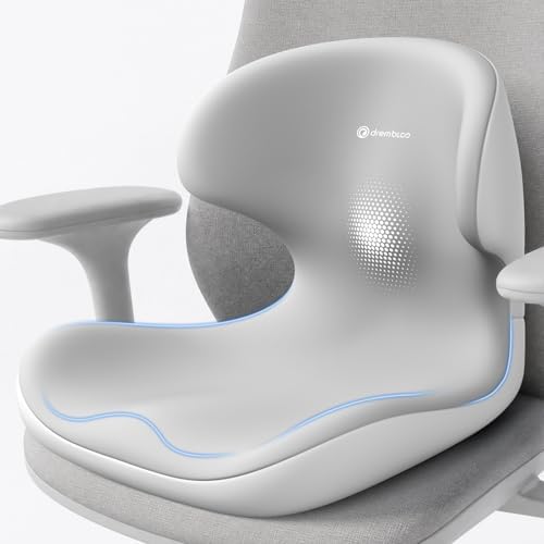 Seat Cushion for Office Chair, Ergonomic Seat Cushions for Long Sitting by drembloo