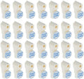 DTGN 150Pcs 6mm Magnetic Peg Hook Locks ABS Plastic, White by DTGN