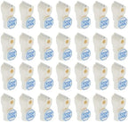 DTGN 150Pcs 6mm Magnetic Peg Hook Locks ABS Plastic, White by DTGN