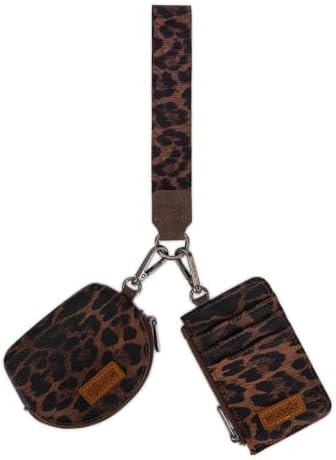 Wrangler Keychain Wristlet Wallets for Women Western Dual Pouch Wristlet Credit Card Holder Wallet by THEOFFICIALMONTANAWEST
