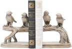Decorative-Bookends Birds Book-Ends Heavy Duty - Unique Book Ends to Hold Books Heavy Duty Antique Book Stoppers for Shelf Office Desk Books Stand Organizer 2.3 LBS 4.75 * 4 * 6 in Newman House Studio by NewmanHouseStudioLLC