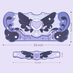 GeekShare Large Gaming Mouse Pad Wrist Support Set Non-Slip Rubber Back Desk Mat and Memory Foam Wrist Rest for Keyboard,Perfect for Gaming,or Home Office - Star Wings Dark Version - Image 5