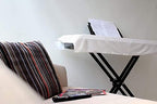 Clairevoire Piano Keyboard Dust Cover for 61 Keys to 88 Keys, Electric Pianos Cover, Digital Pianos Cloth Protection,Lightweight and Adjustable Closure,Pearl White, L - Keyboard Piano up to 61" x 21" - Image 3